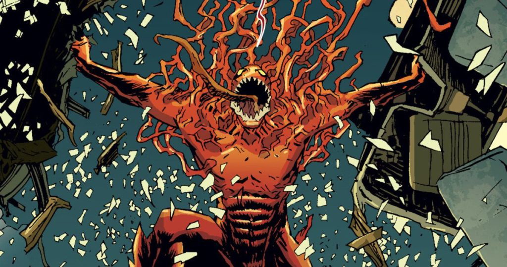 The third major symbiote in the comics, Toxin