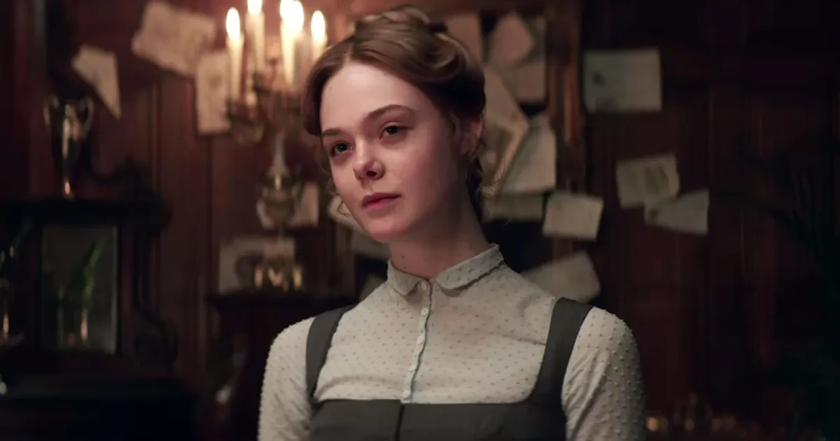 Elle Fanning as Mary Shelly in the eponymous film