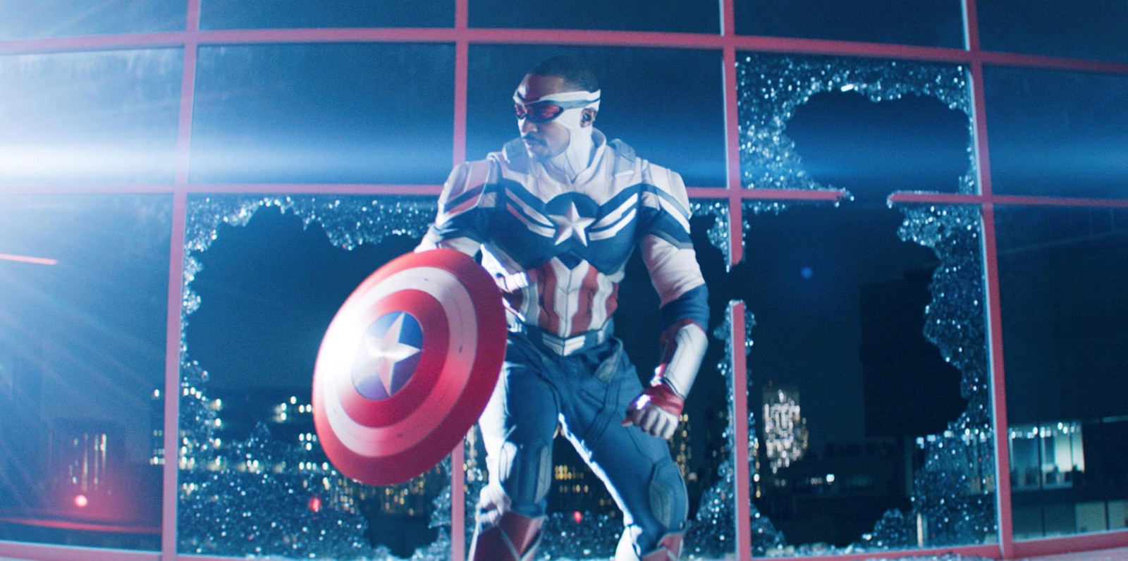 Anthony Mackie as Captain America in The Falcon and the Winter Soldier | Marvel Entertainment