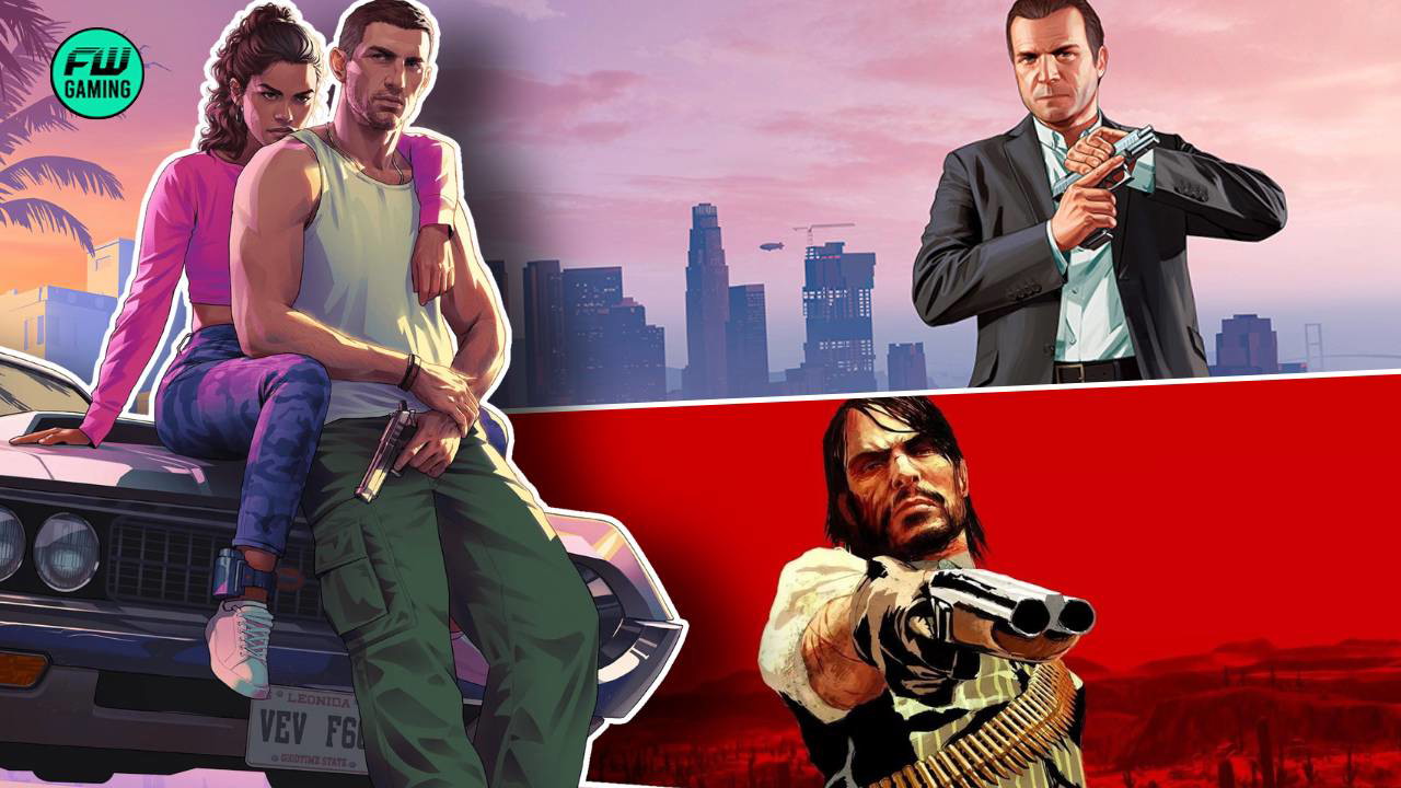 GTA VI with GTA V Michael and Red Dead Redemption John