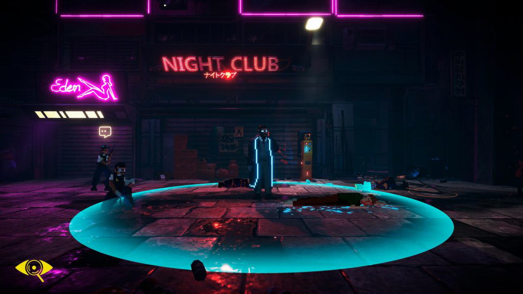 The Guerrilla Collective showcased Neon Blood, another great indie title.