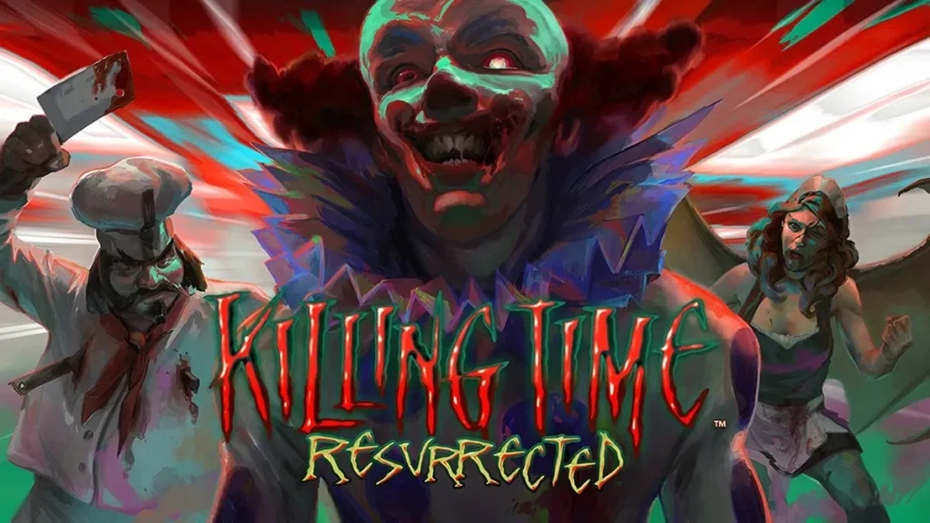 Killing Time Resurrected was introduced in the Guerrilla Collective, distributed by Nightdive Studios.