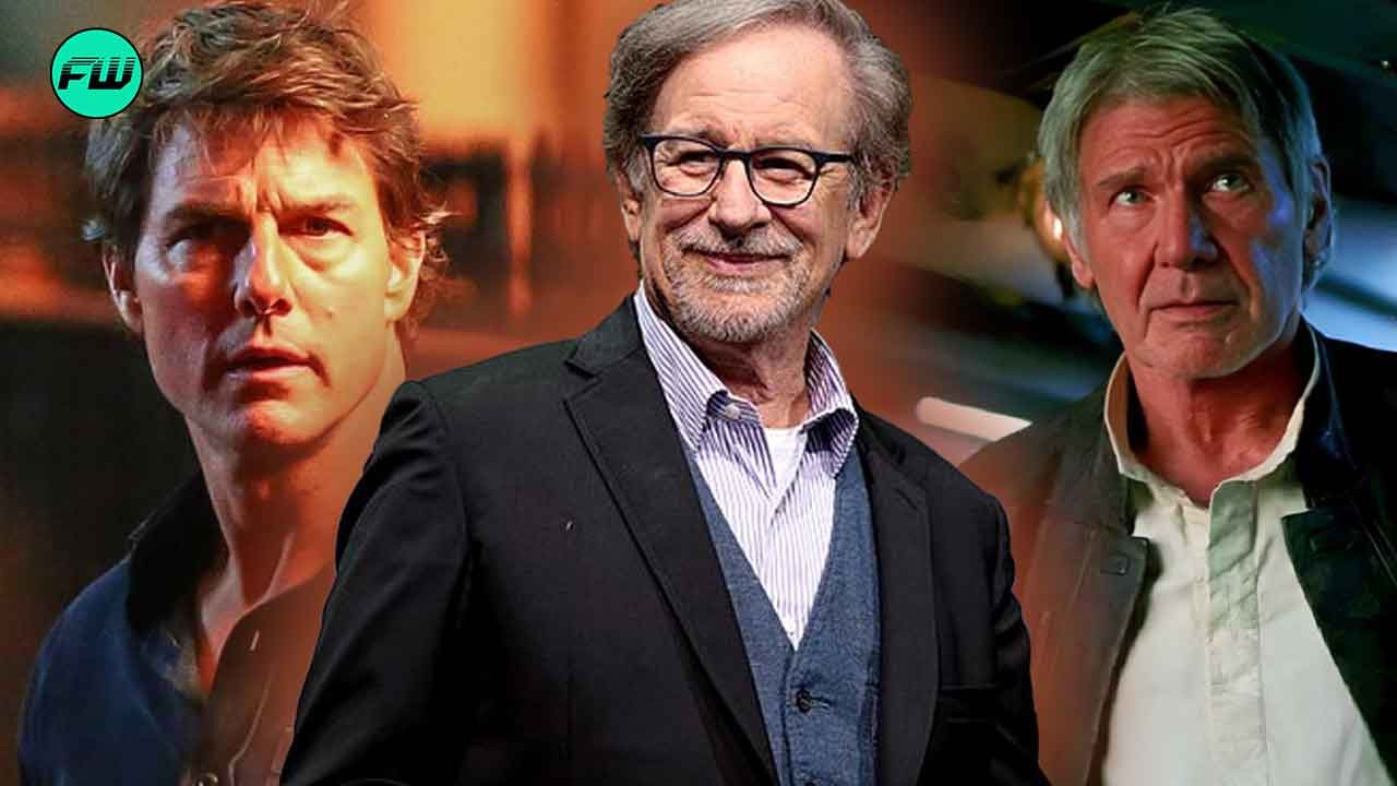 Tom Cruise, Harrison Ford, Steven Spielberg