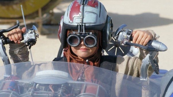 George Lucas failed miserably with the podracing scene in Star Wars: Episode 1 