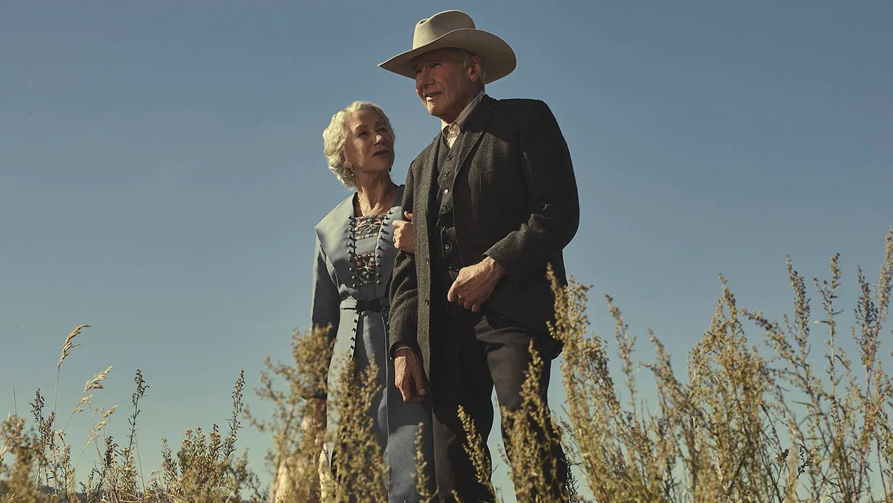 Helen Mirren and Harrison Ford in 1923 [Credit: Paramount Network]