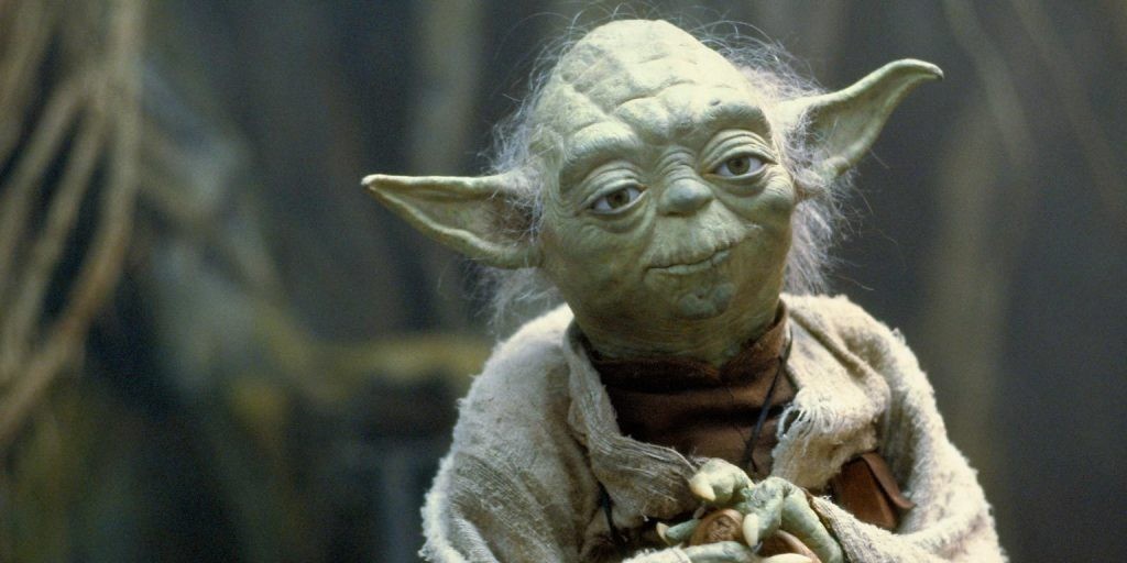 master Yoda in The Empire Strikes Back.