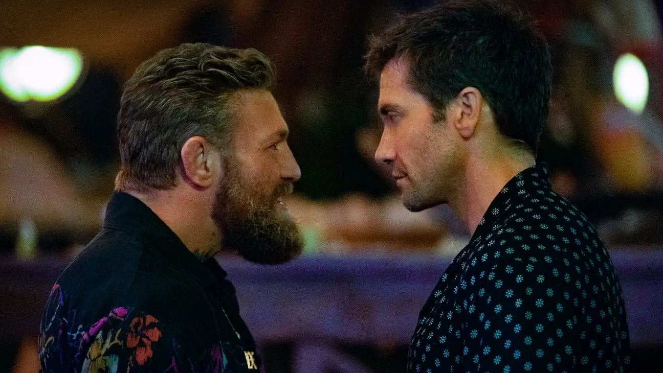 Conor McGregor and Jake Gyllenhaal face off against each other in Road House