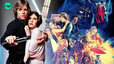 Princess Leia and Luke Skywalker Star Wars Return of the Jedi