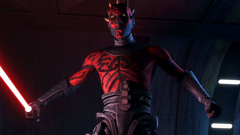 Darth Maul in The Clone Wars [Credit Lucasfilm Animation] Dave Filoni