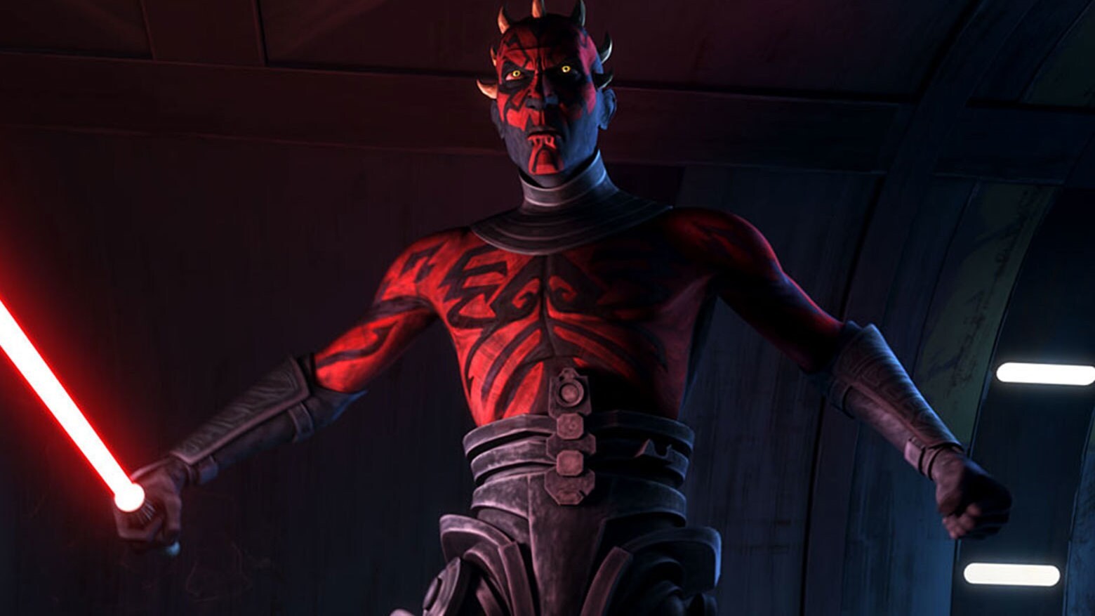 Darth Maul in The Clone Wars [Credit Lucasfilm Animation]