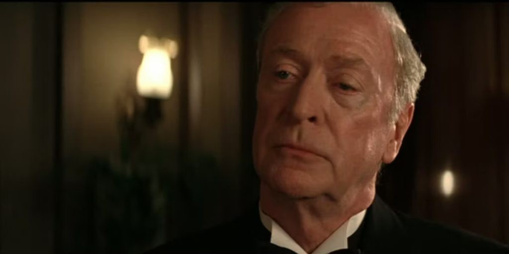 Michael Caine as Alfred in Christian Bale's Batman begins