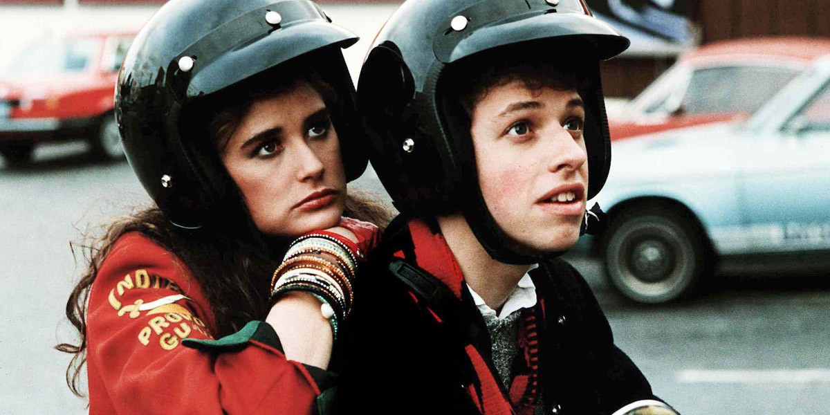 demi moore and jon cryer in no small affair