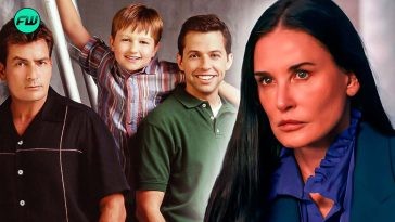 two and a half men, demi moore