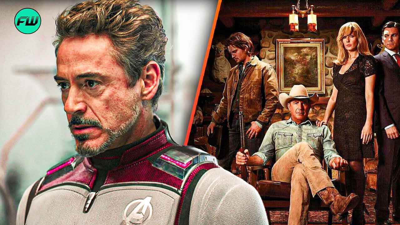 robert downey jr as ironman, yellowstone