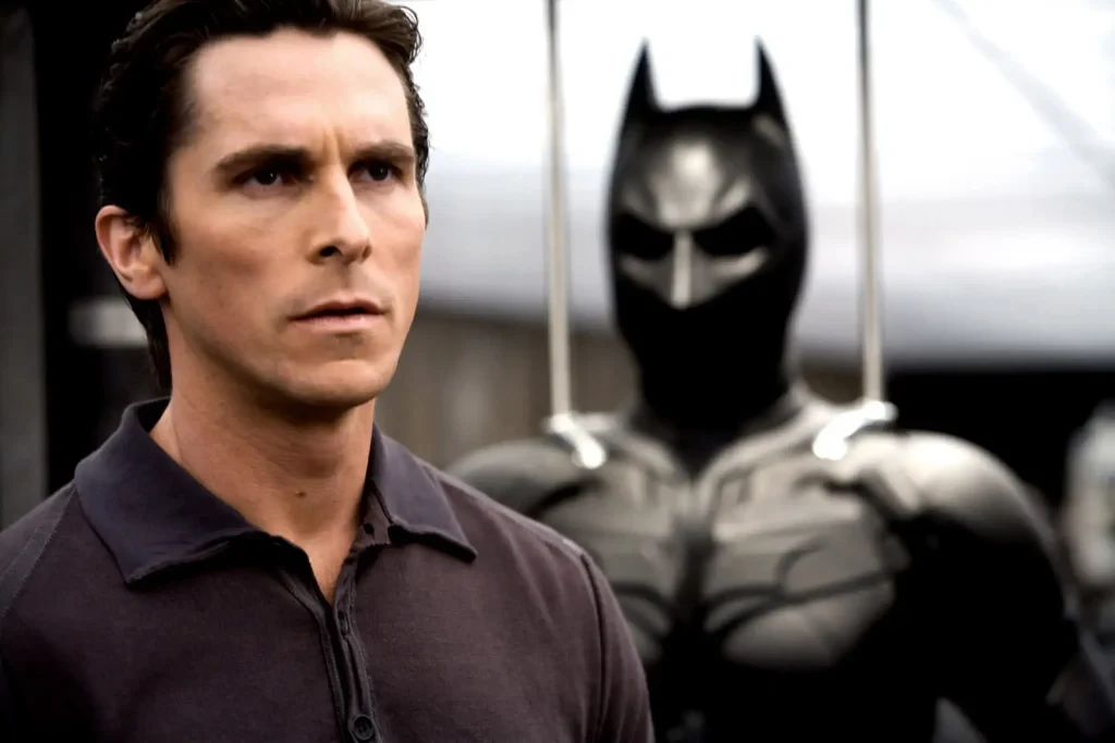 Christian Bale in a still from the Dark Knight trilogy. | Photo credit: Warner Bros. Pictures.