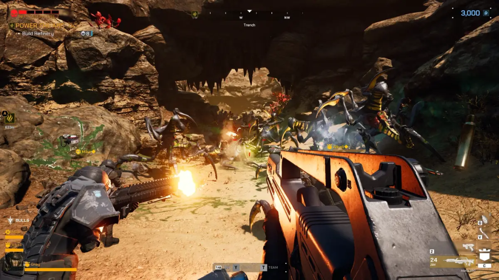 Helldivers 2 fans will be shifting towards Starship Troopers: Extermination.