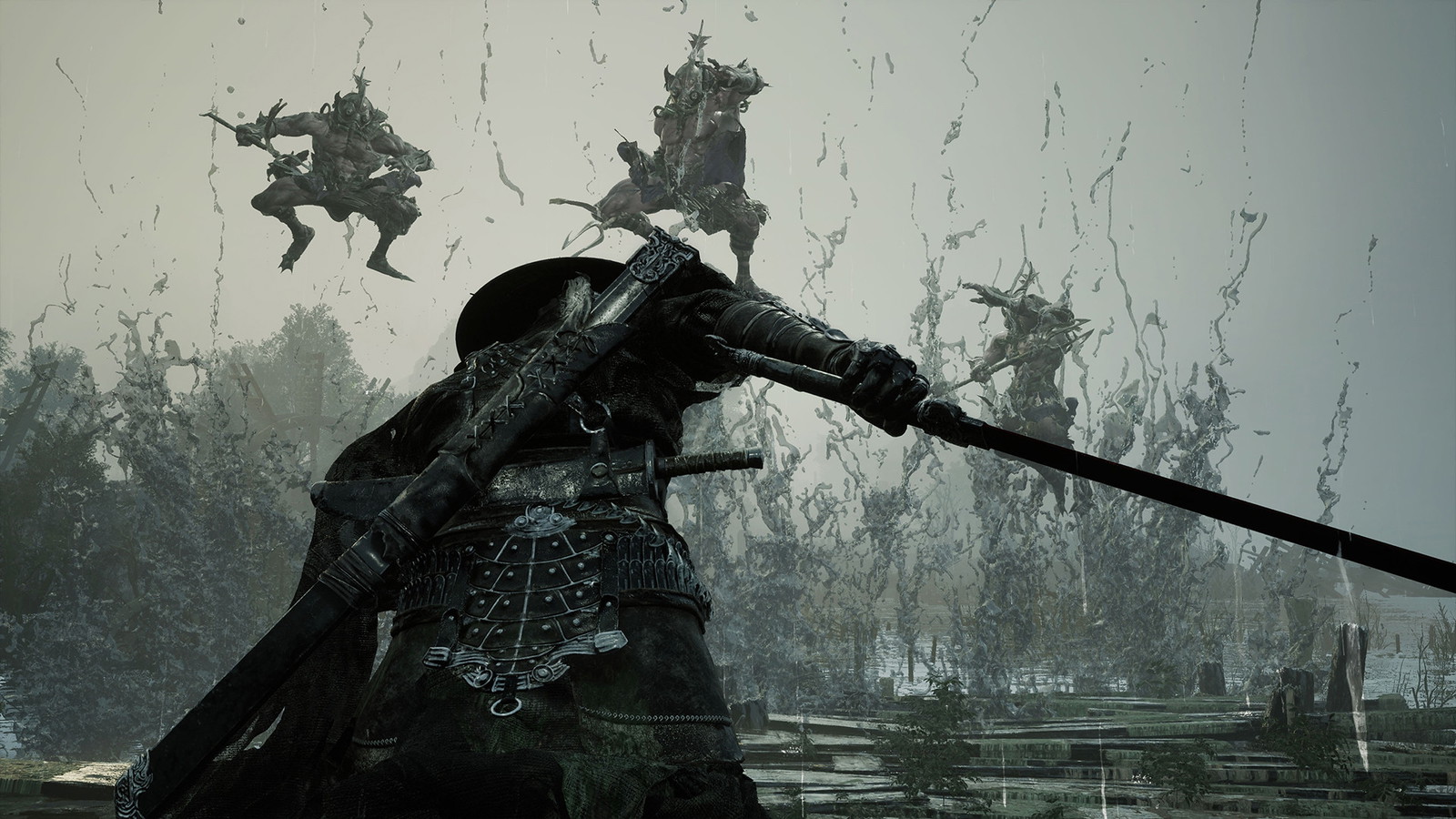 A still from Phantom Blade Zero's trailer, featuring the game's combat.