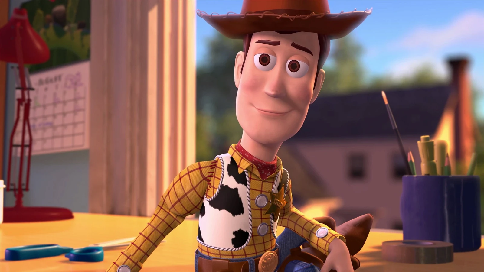 Tom Hanks voices Woody in Pixar's Toy Story