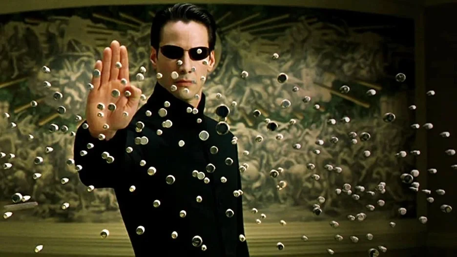 Keanu Reeves as Neo in the Wachowskis' The Matrix