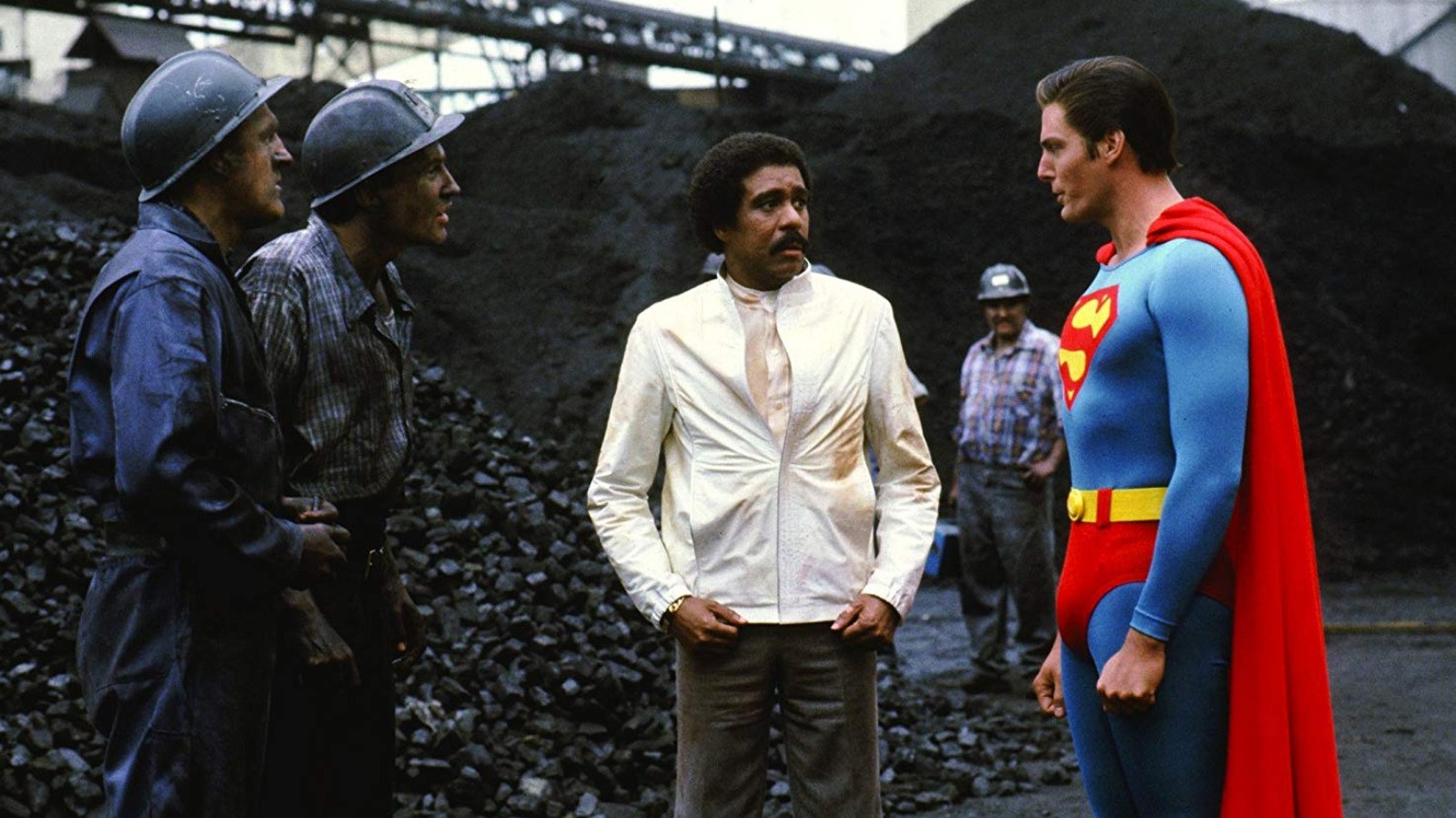 Richard Pryor in a still from Superman III