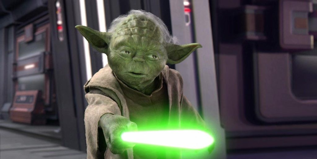 Master Yoda in Revenge of the Sith