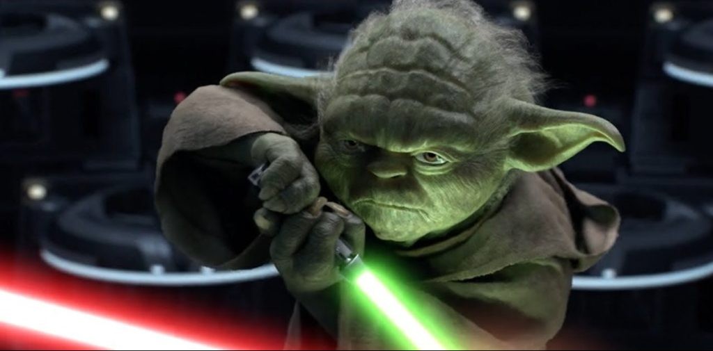 Master Yoda in Star Wars: Revenge of the Sith