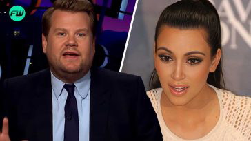 james corden, kim kardashian