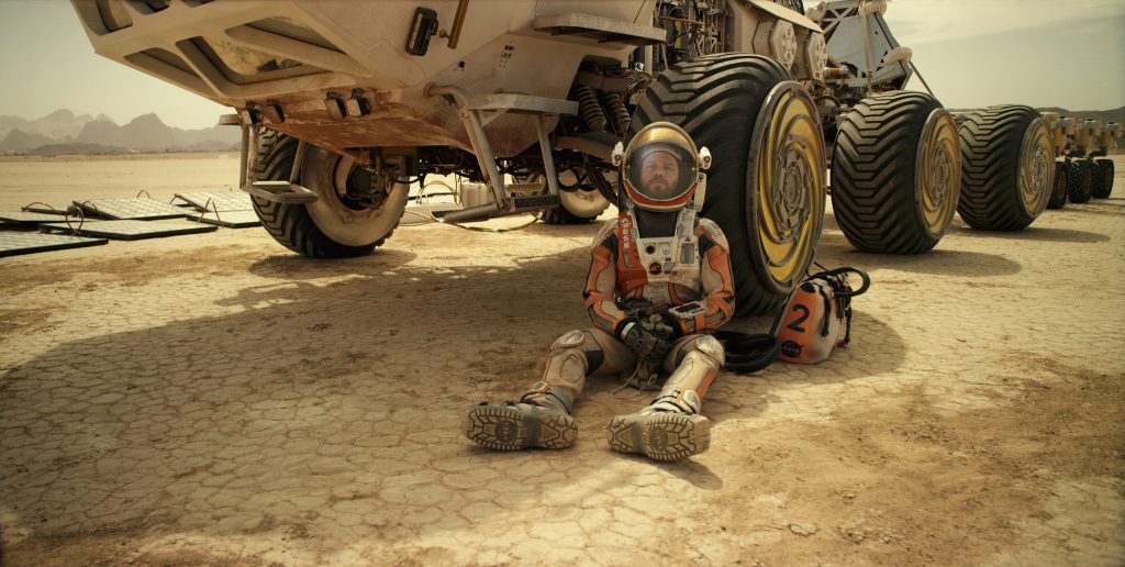 Matt Damon in The Martian