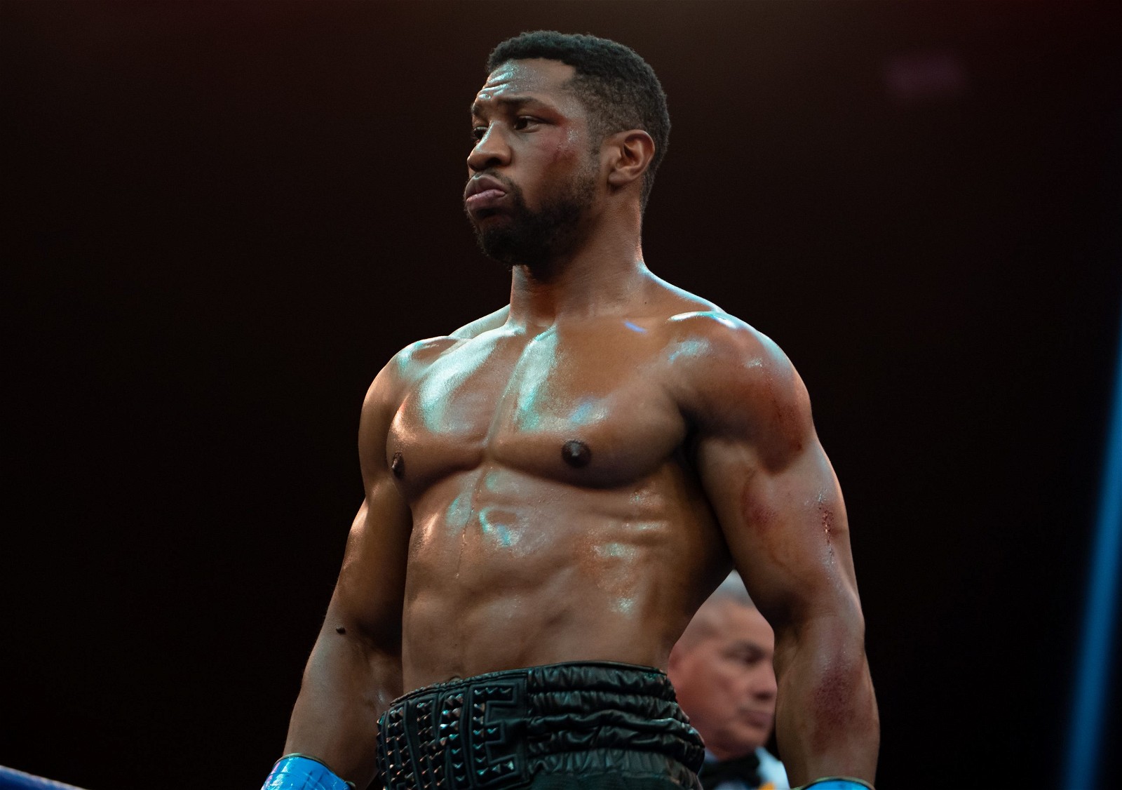 Jonathan Majors as the antagonist in Creed III