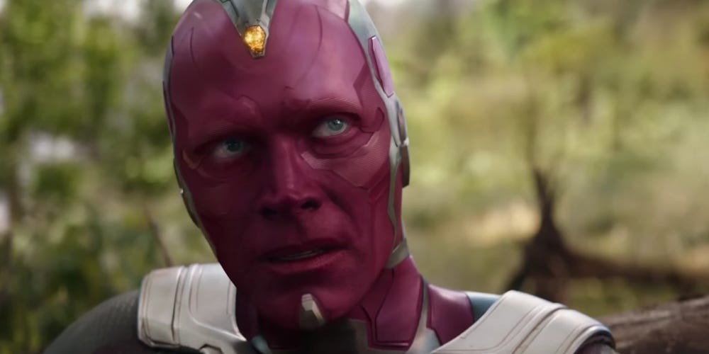 Paul Bettany in Avengers: infinity War