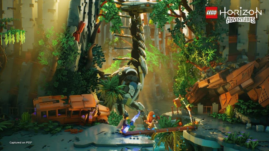 Lego Horizon Adventures is the first PlayStation in 28 years to launch for a rival platform.