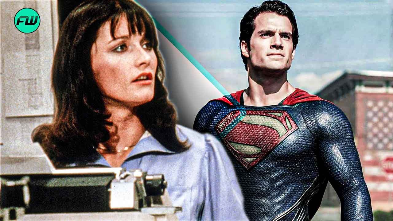 Margot Kidder Lois Lane and Henry Cavill Superman