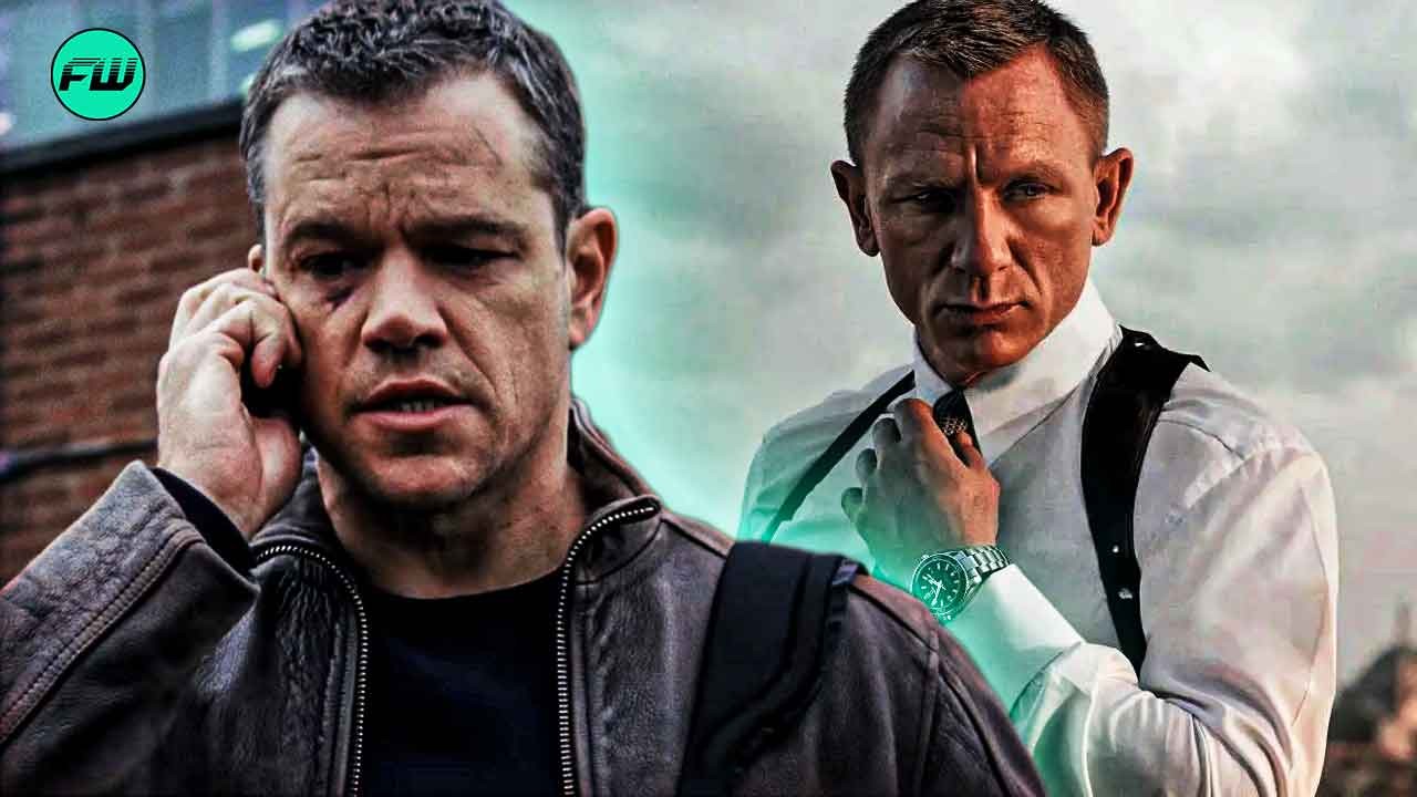 Matt Damon Jason Bourne and James Bond