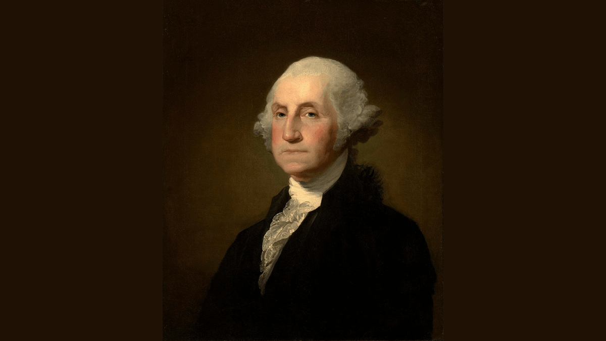 George Washington (credits: Portrait by Gilbert Stuart Williamstown | Wikimedia Commons)