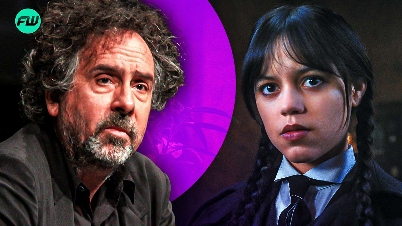 tim burton, jenna ortega, wednesday