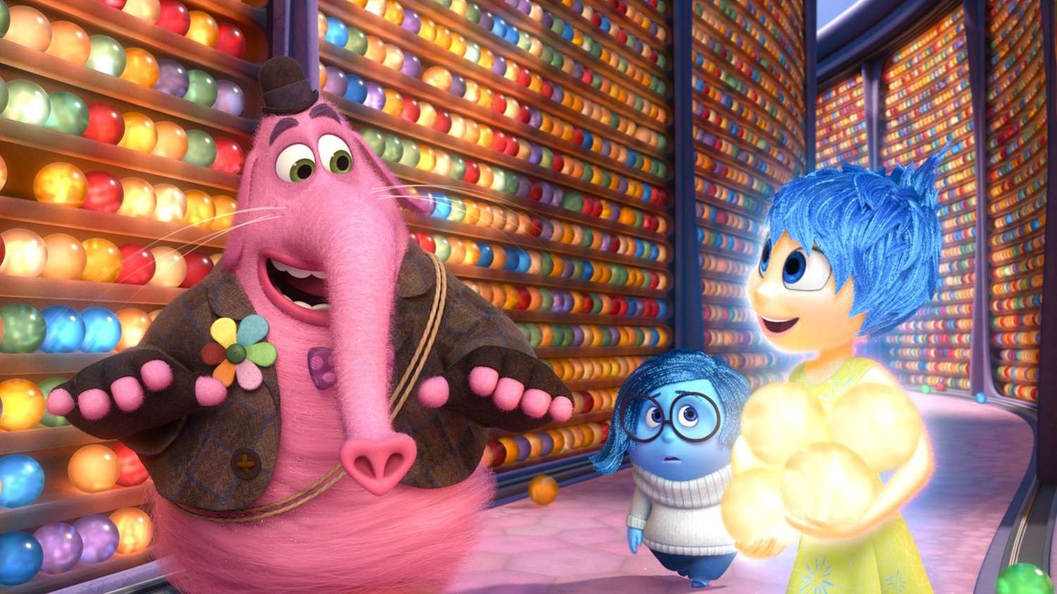 Richard King's character Bing Bong in a still from Inside Out | Pixar Animation Studios