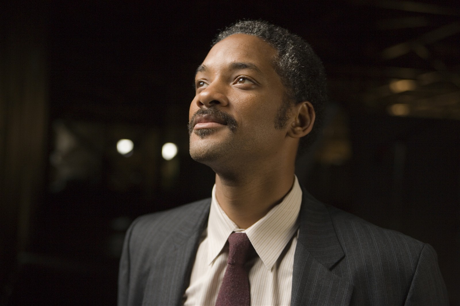 Will Smith during a sequence as Christopher Gardner in Pursuit of Happyness