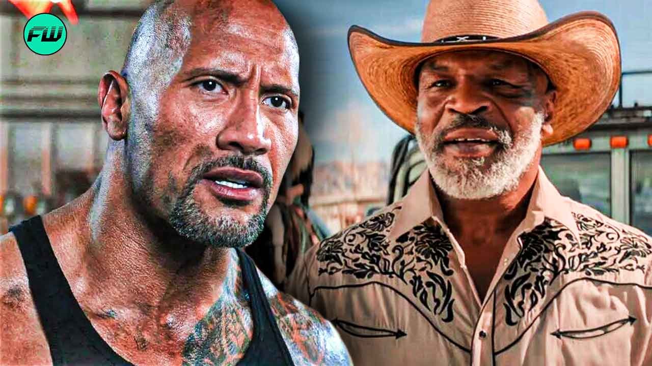 Dwayne Johnson and Mike Tyson