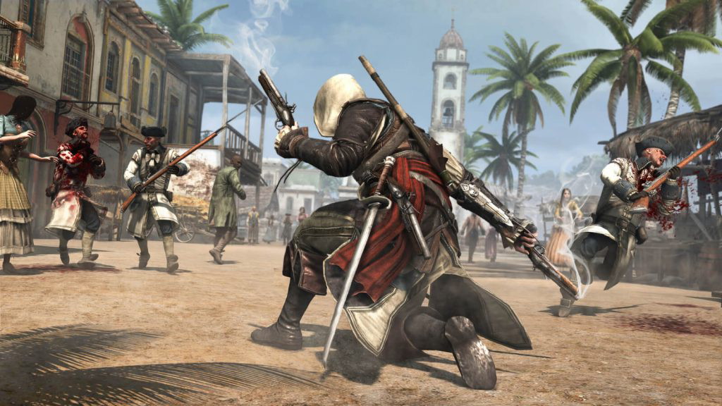 Assassin's Creed: Black Flag has naval combat that is still representative today