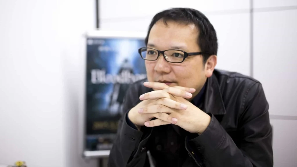 Miyazaki's other FromSoftware fames include Demon's Souls and Bloodborne.