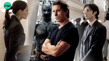 Rachel, Crane and Christian Bale Batman