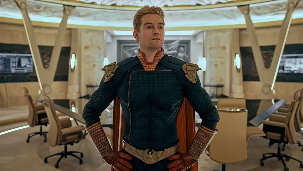 The Boys star Antony Starr is stirring things up in the superhero world, but not as the horrendous Homelander. 