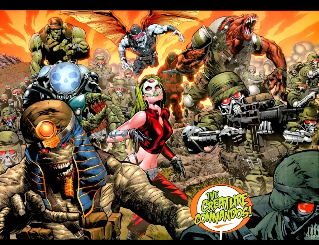 Creature Commandos. | Credit: DC Comics.