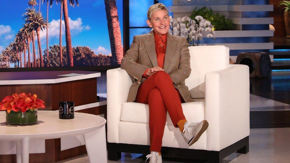 Ellen DeGeneres was the host of the talk show The Ellen DeGeneres Show