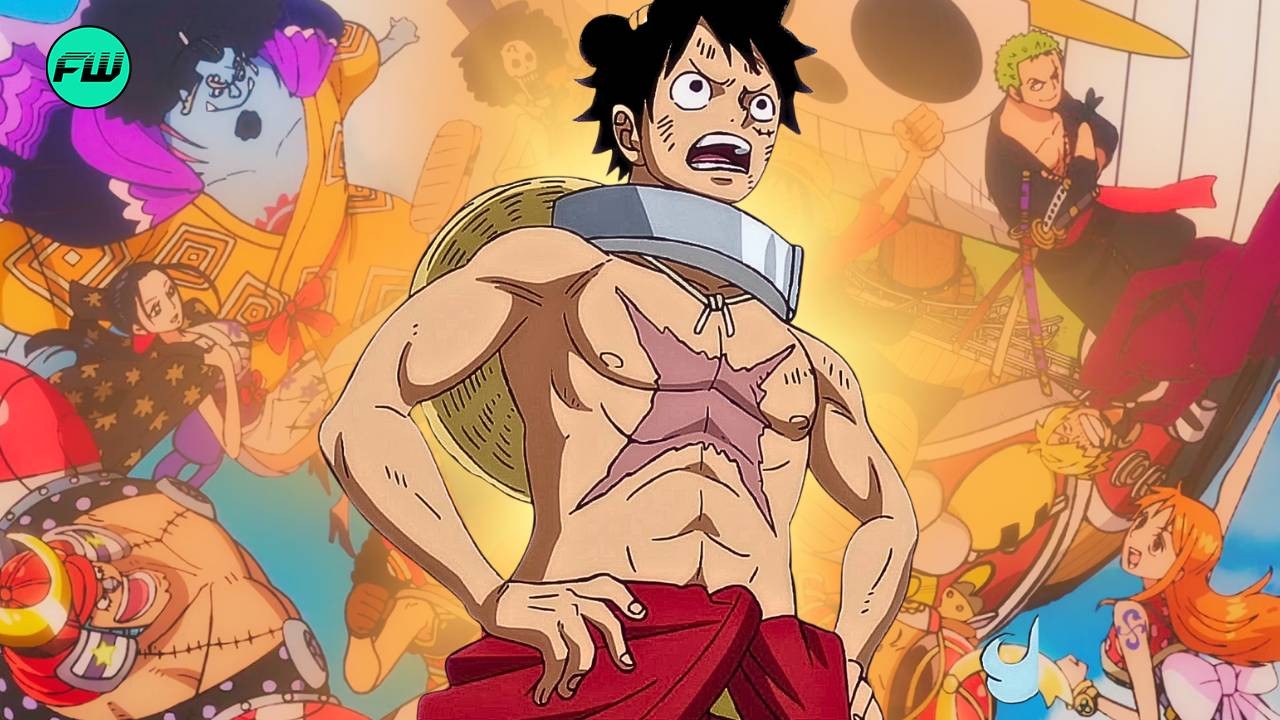 Imprisoned Luffy and the Straw Hats