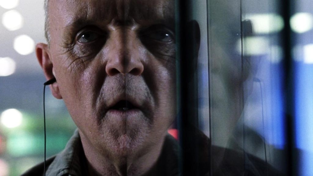 Anthony Hopkins reprises his role as Hannibal Lecter in Hannibal
