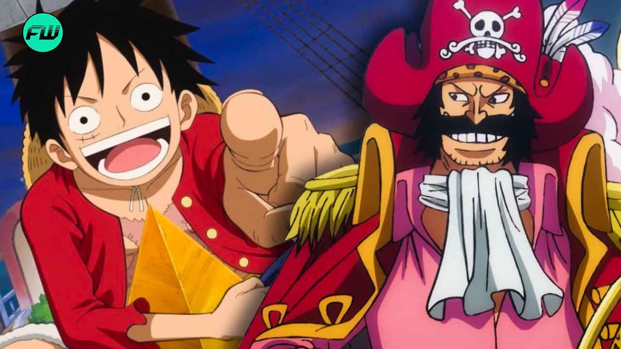 Gol D Roger and Luffy