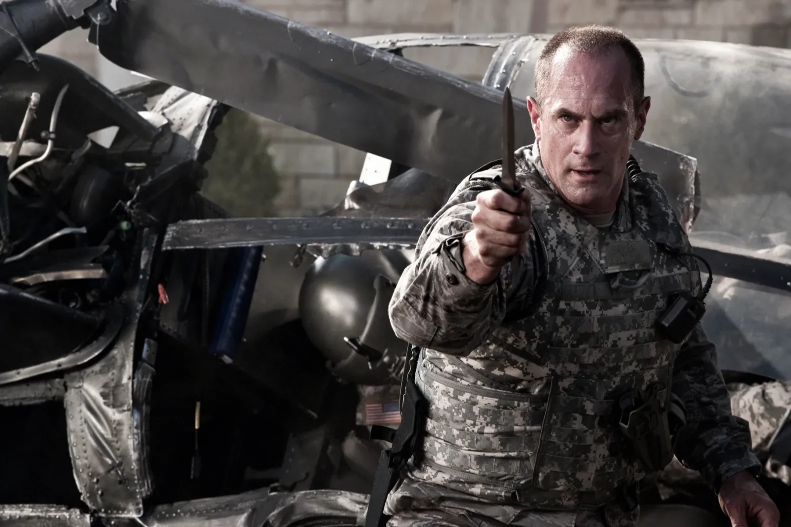 Christopher Meloni as Colonel Nathan Hardy in Man of Steel 