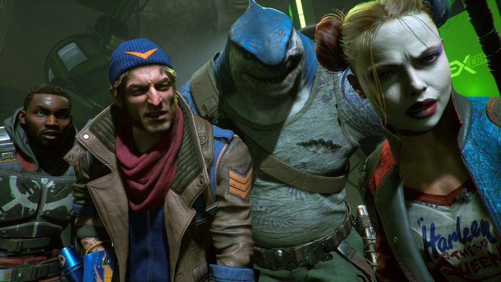 A screenshot from Rocksteady Studios' Suicide Squad: Kill the Justice League game.