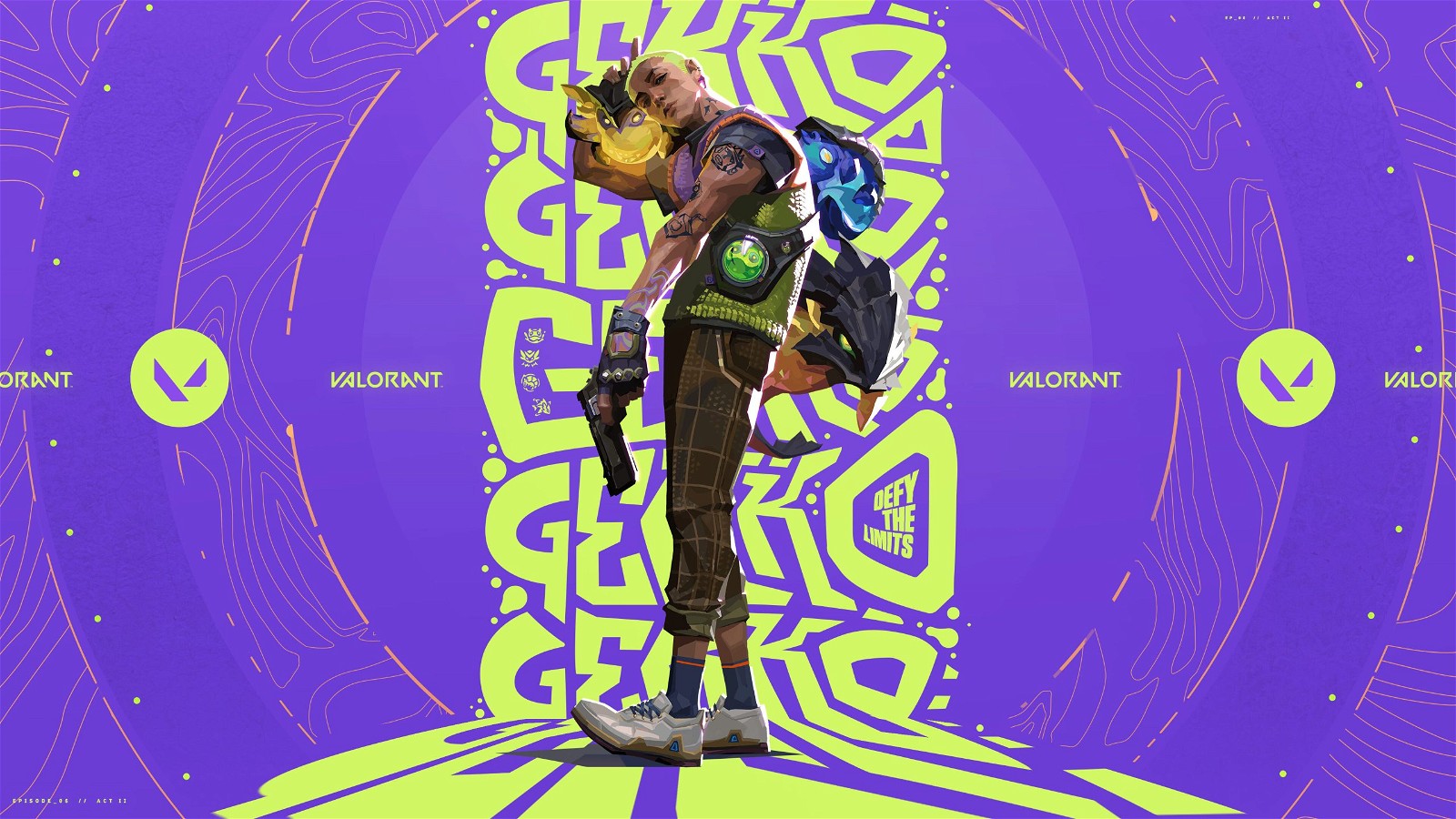 Official Art for Gekko | Image Credits: Riot Games